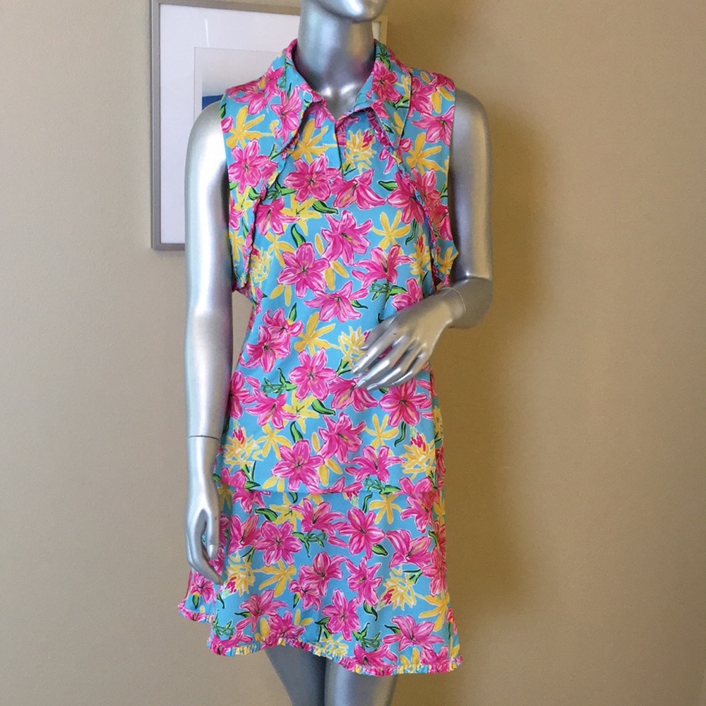 X by Gottex | Matching Floral Golf Skort & Tank Top